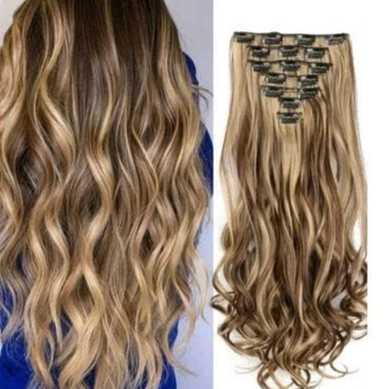 26th Avenue Collection 24 Inch Two Tone Blonde Clip In Extension.
